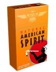 AMERICAN SPIRIT SMOOTH MELLOW TASTE ORANGE BOX